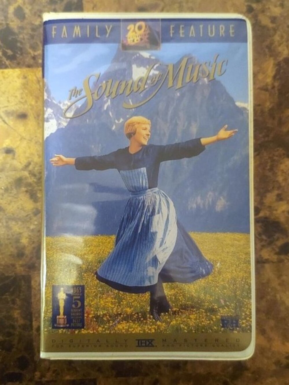 Vintage 1965 Academy Award Winner The Sound of Music VHS movie